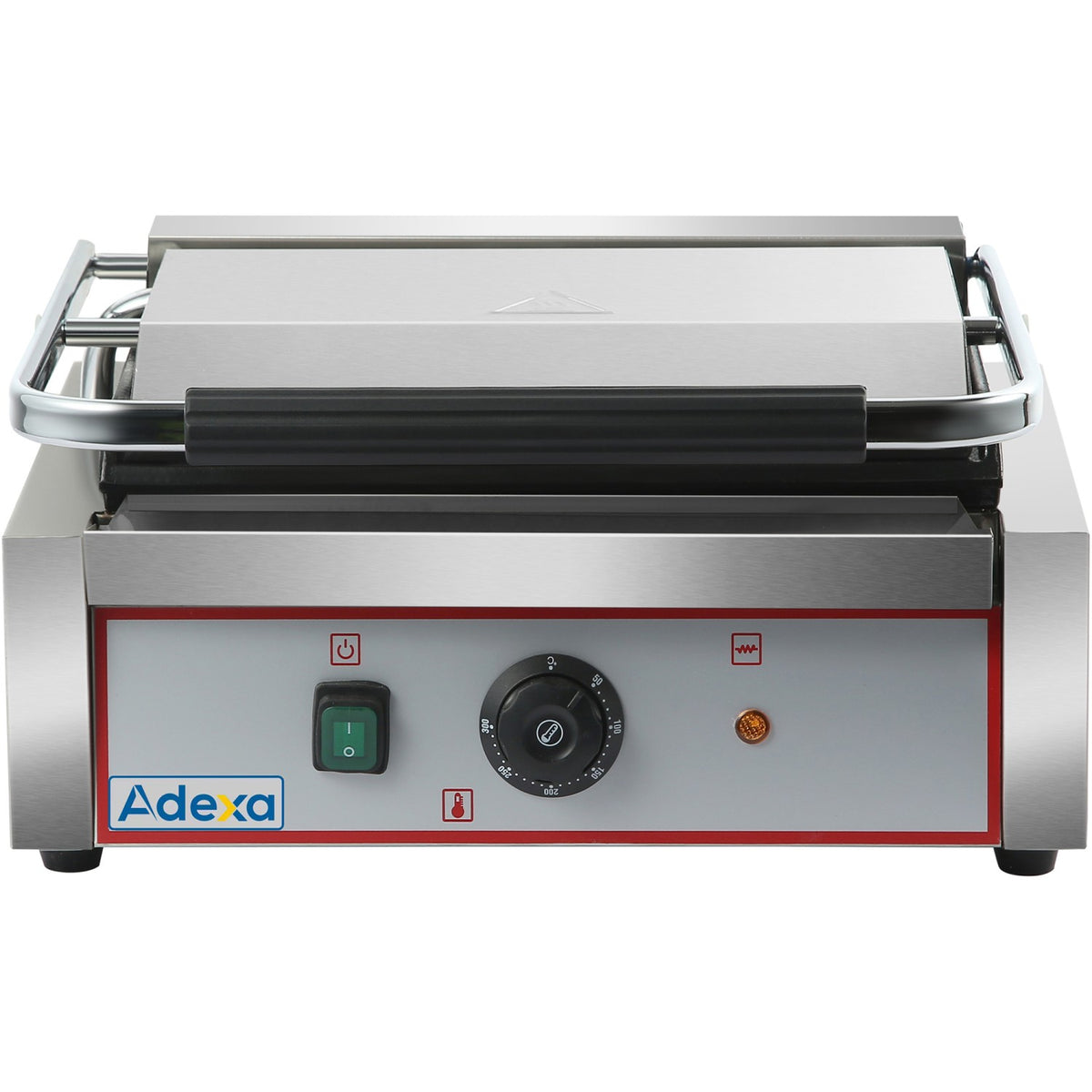 Heavy Duty Large Panini Contact grill Smooth 2.2kW - HEG811EB