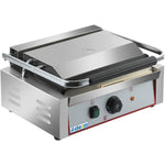 Heavy Duty Large Panini Contact grill Smooth 2.2kW - HEG811EB