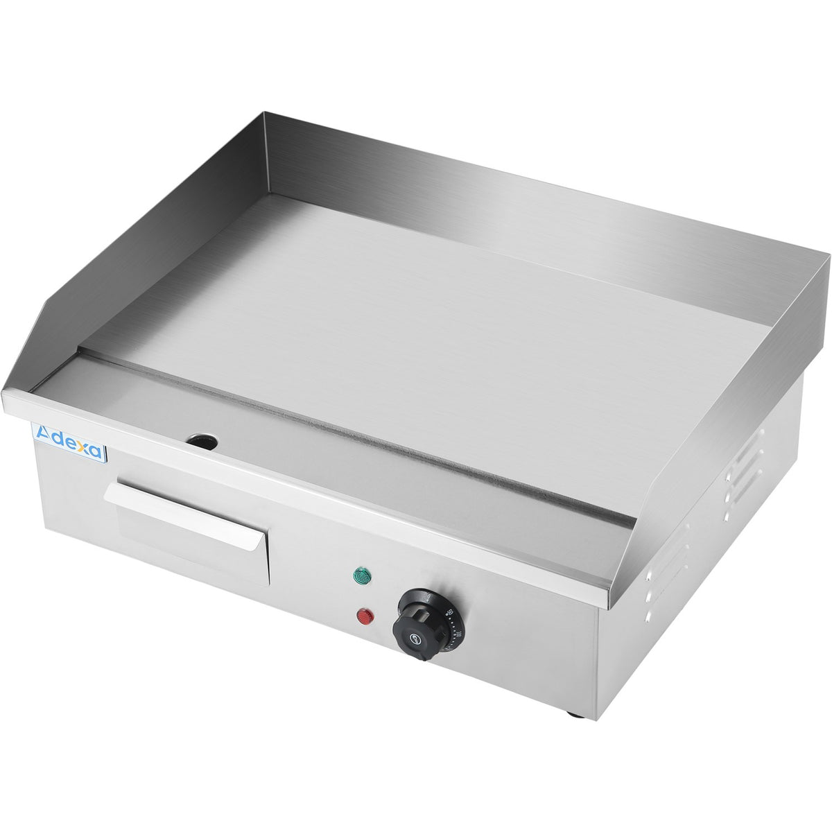 Commercial Griddle Smooth 550x400x240mm 3kW Electric - HEG818