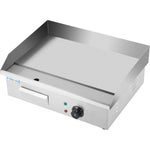 Commercial Griddle Smooth 550x400x240mm 3kW Electric - HEG818