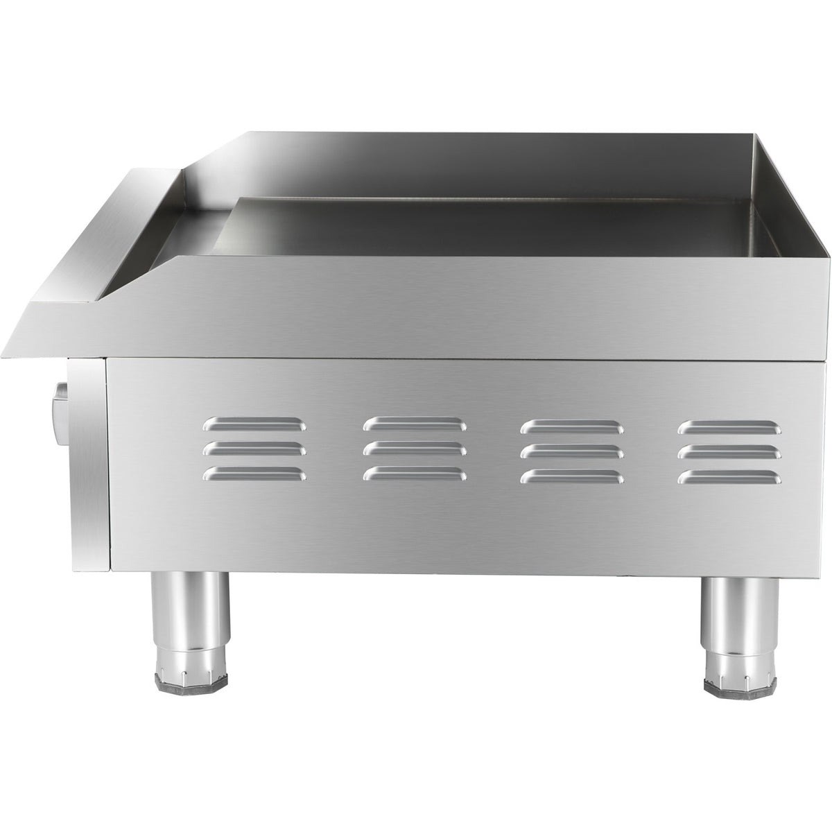 Commercial Griddle Smooth 610x620x360mm 8kW Electric - HEG824