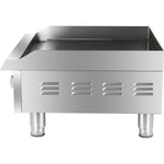 Commercial Griddle Smooth 610x620x360mm 8kW Electric - HEG824