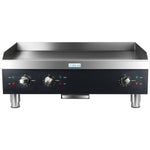 Commercial Griddle Smooth 915x620x360mm 12kW Electric - HEG836