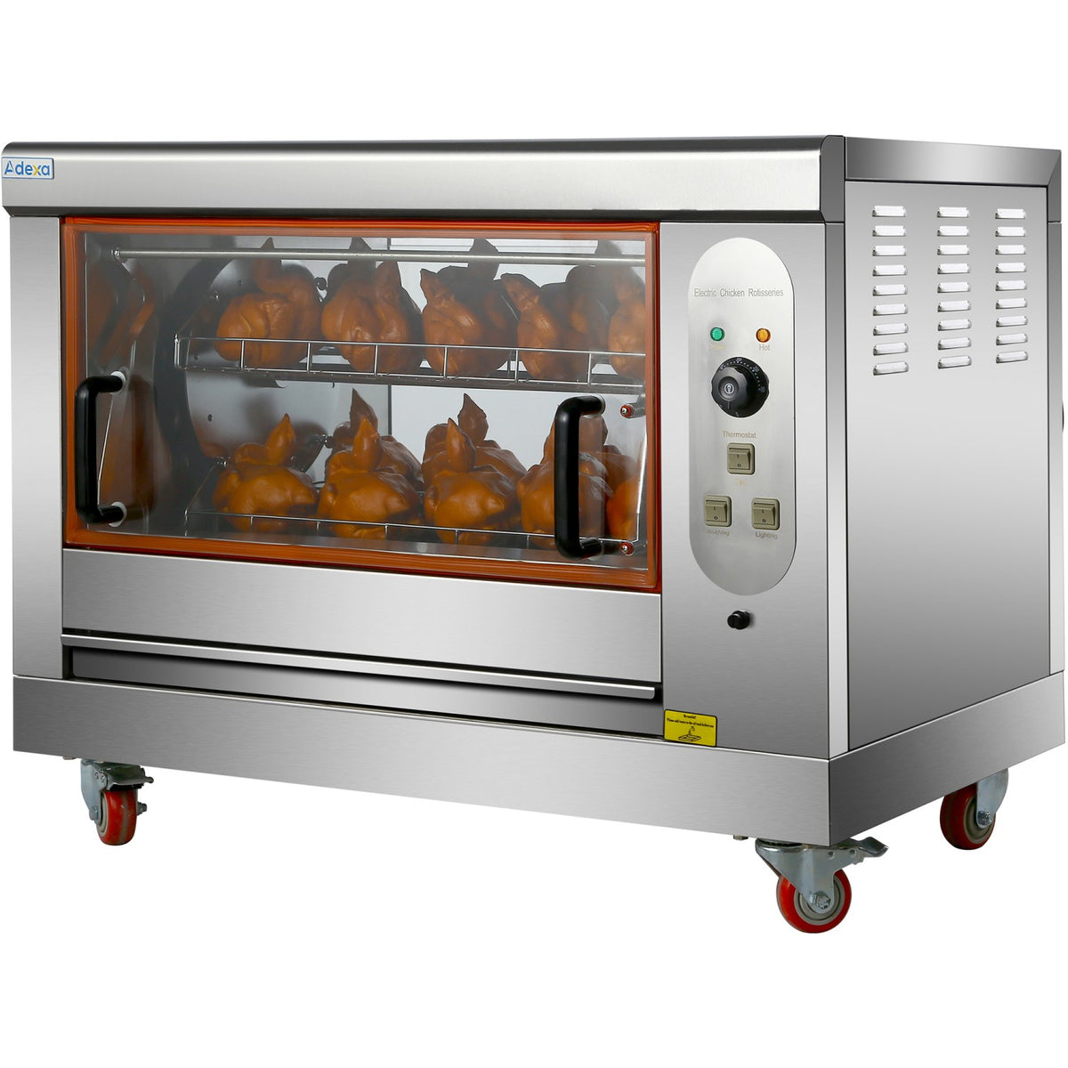 Professional Chicken Rotisserie Oven Electric 4 baskets 12-16 chickens - HEJ268