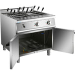 Professional Pasta cooker 40 Litres Electric 18kW Floor standing with Cabinet Base 900mm Depth - HEN915A