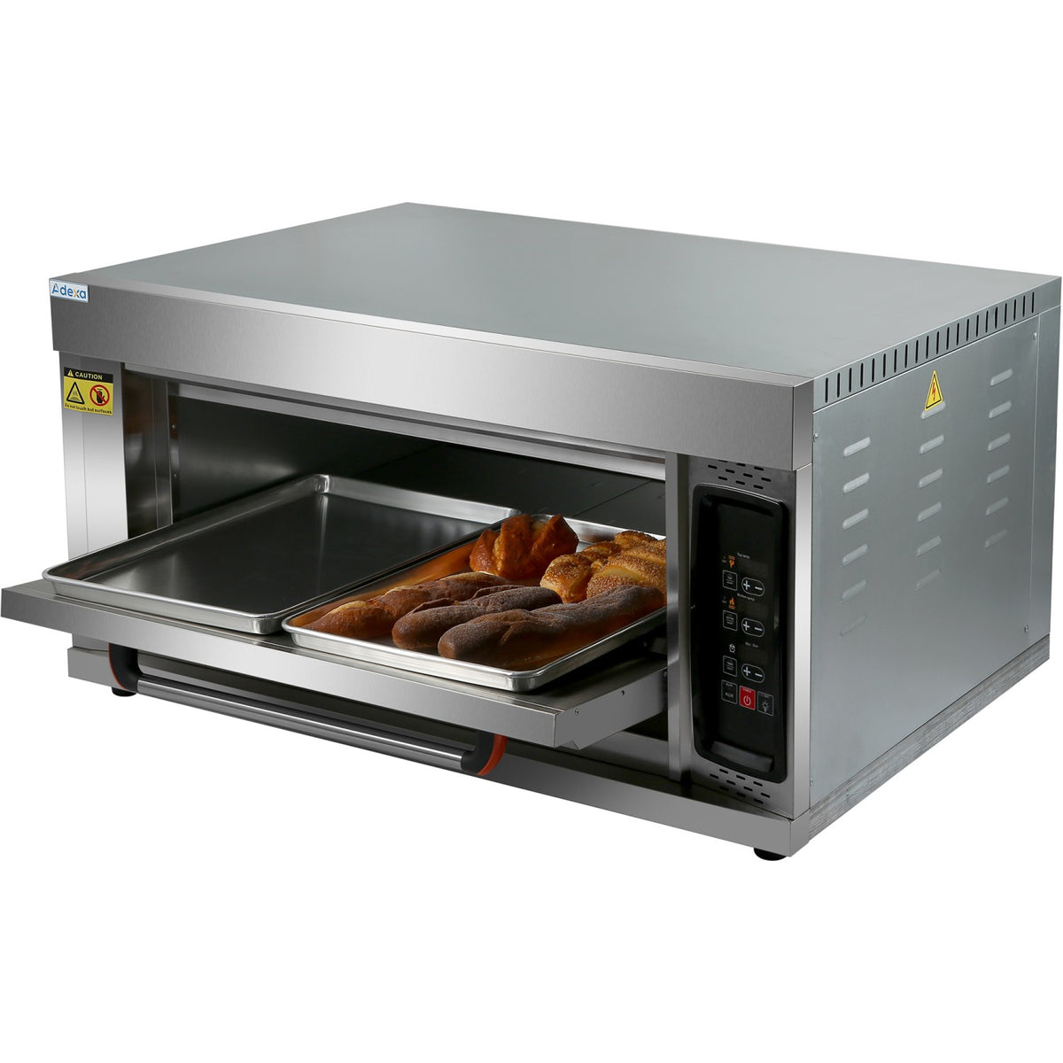 Commercial Electric Bakery Oven with Chamber Size 860x640x220mm 7kW - HEO12Q