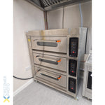 Commercial Electric Bakery Oven 3 Chambers 21kW - HEO36Q
