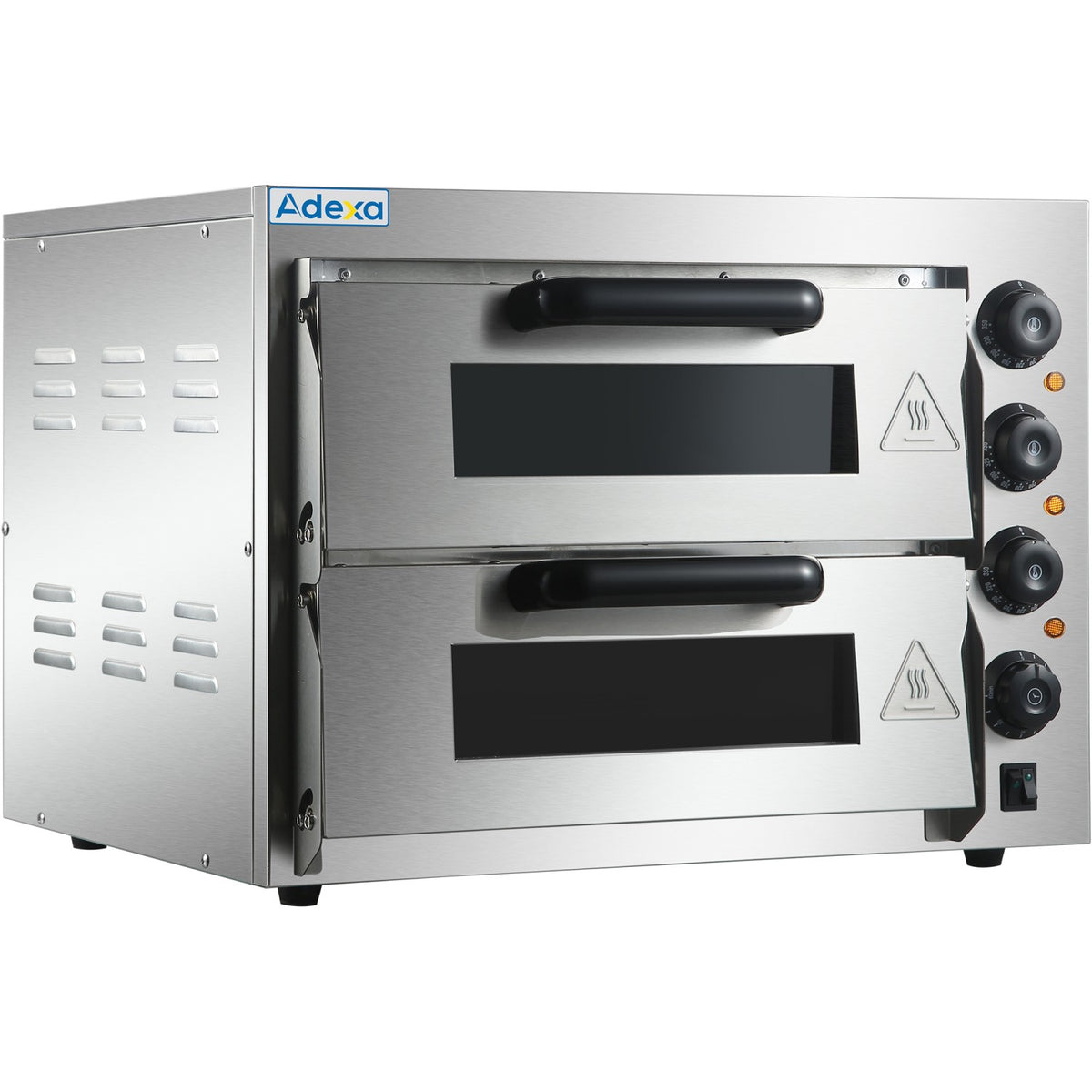 Electric Pizza oven 4+4 pizzas of 8'' - HEP2ST