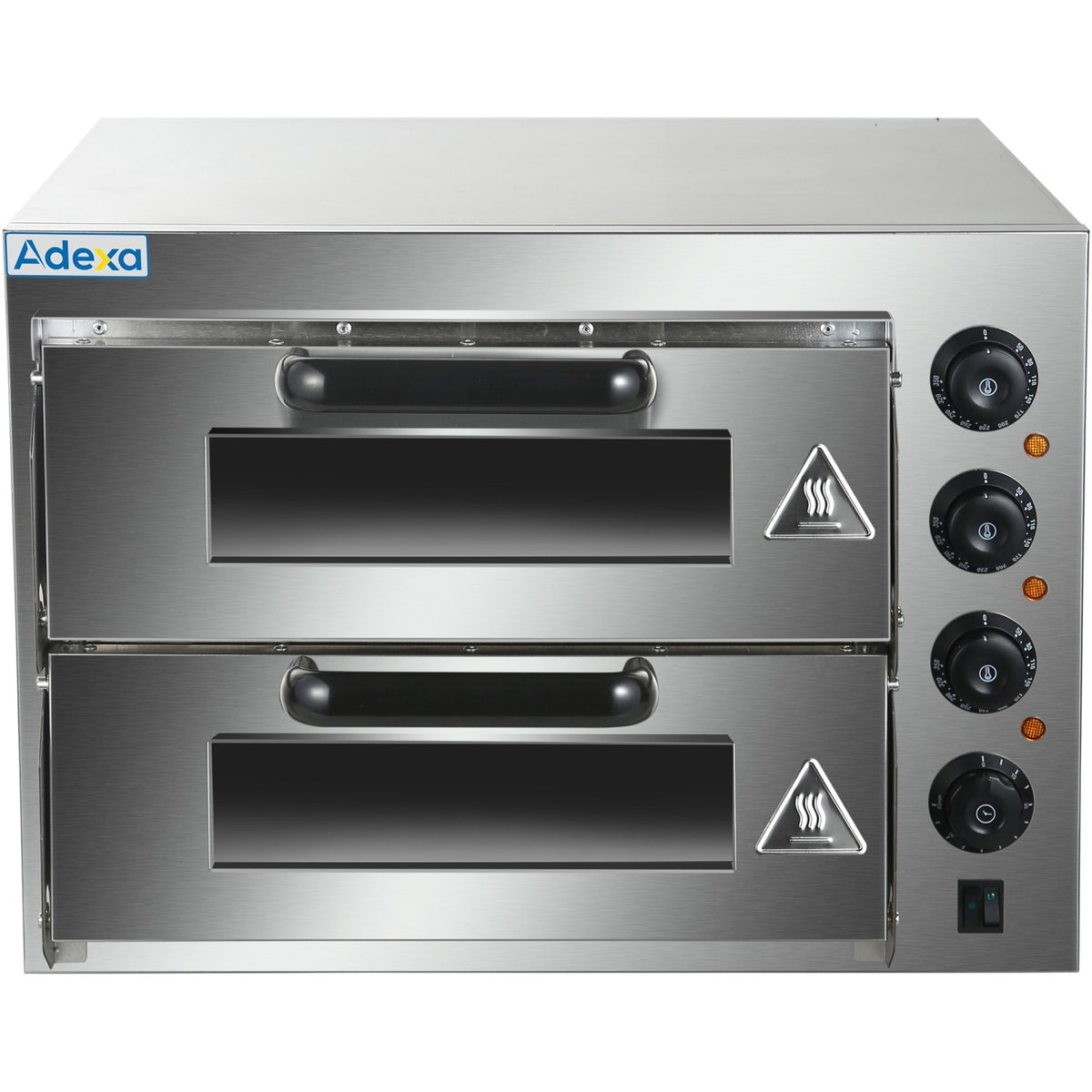 Electric Pizza oven 4+4 pizzas of 8'' - HEP2ST