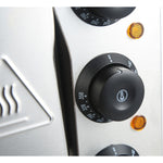 Electric Pizza oven 4+4 pizzas of 8'' - HEP2ST