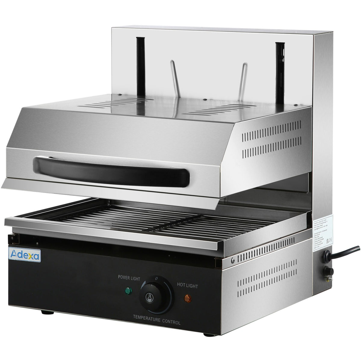 Commercial Lift Salamander grill 2.8kW 434x314mm Adjustable height - HES450