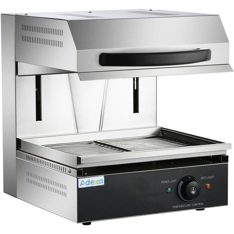 Commercial Lift Salamander grill 2.8kW 434x314mm Adjustable height - HES450