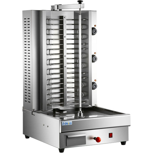 Professional Adjustable Gyros/Kebab grill Electric 3 elements 8kW - HESE2