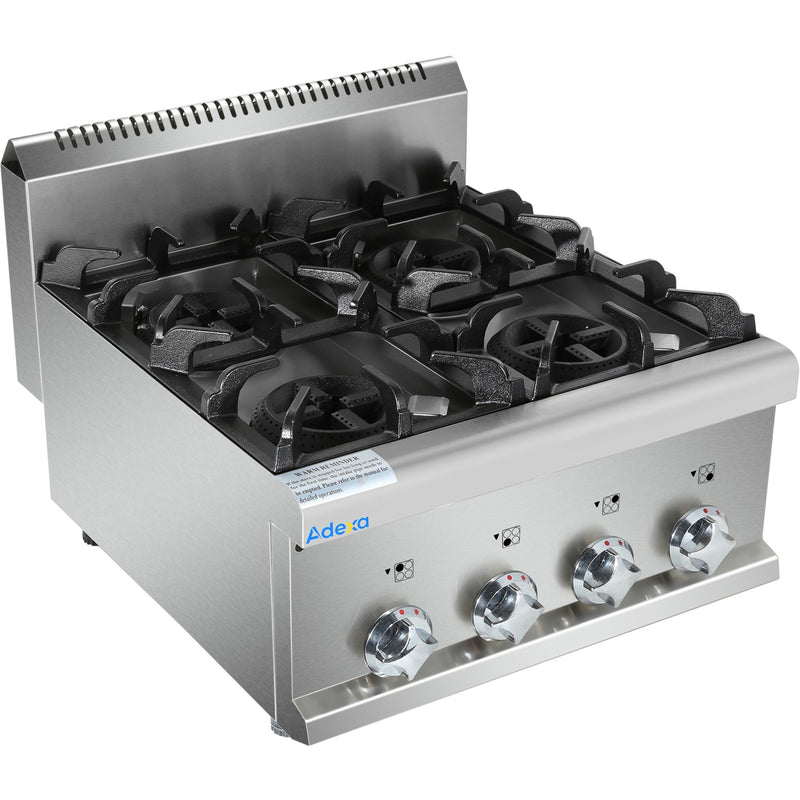 Commercial Gas boiling top 4 burners 14.2kW - HGR605