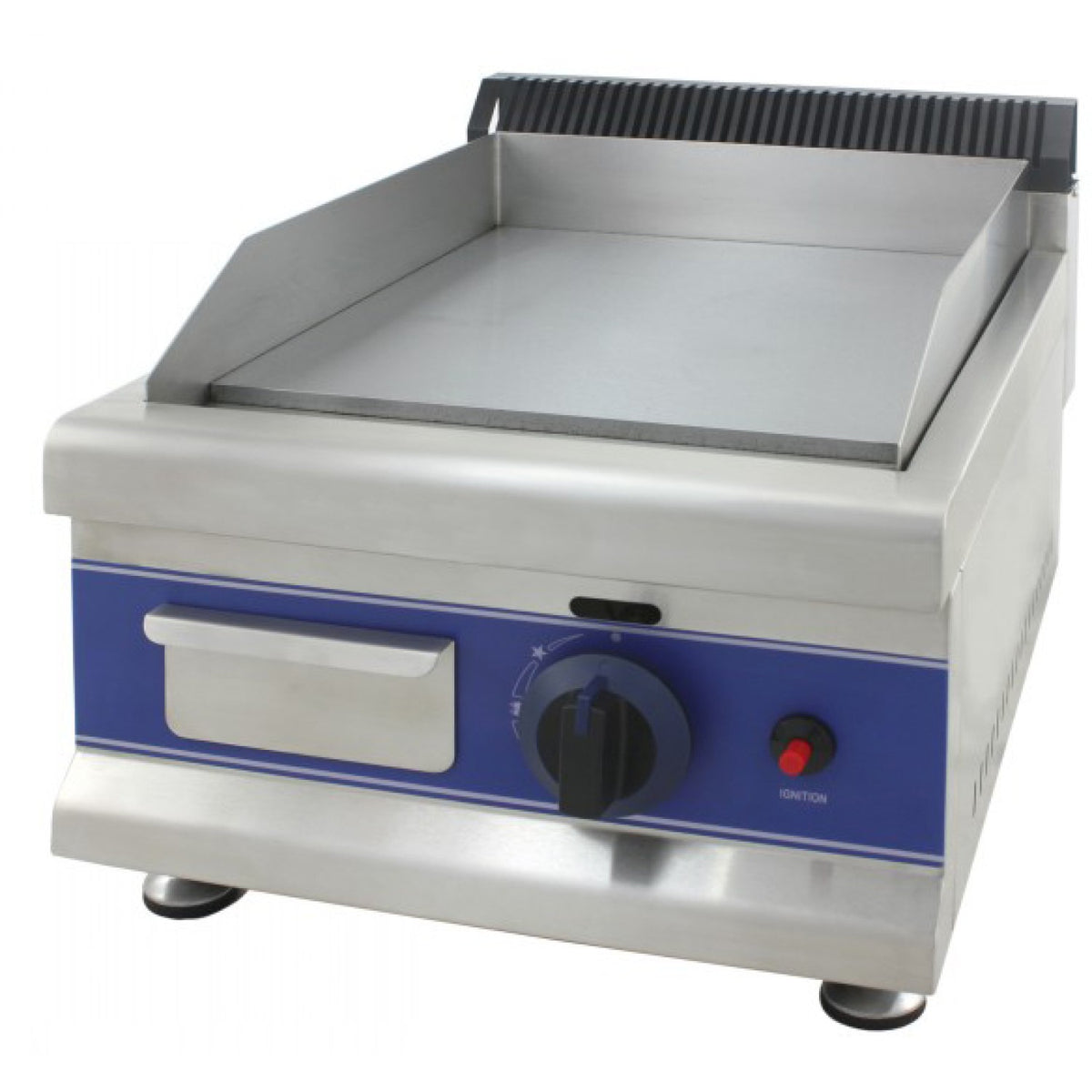 Commercial Gas Griddle Smooth 1 zone 3kW Table top - HGT350