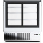 Cake Display Showcase 1800mm 3 Shelves Black & Stainless Steel - HL1800B3