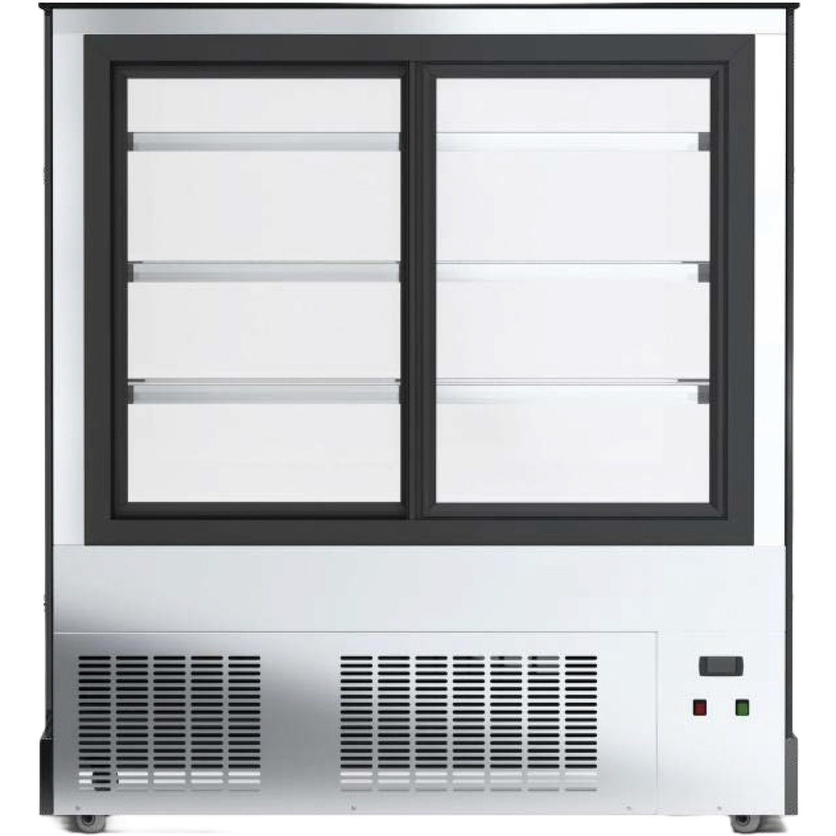 Cake Display Showcase 1500mm 3 Shelves Black - HL1500ER3B
