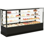 Cake Display Showcase 2000mm 3 Shelves Black - HL2000ER3B