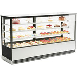 Cake Display Showcase 2000mm 3 Shelves Black & Stainless Steel - HL2000ER3