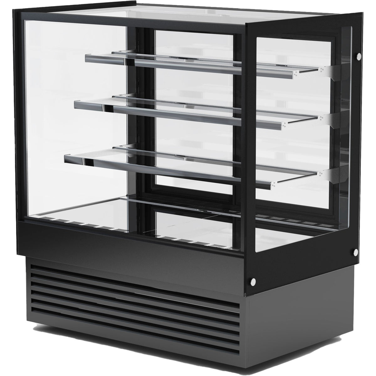 Cake Display Showcase 1500mm 3 Shelves Black - HL1500B3BLACK