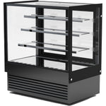 Cake Display Showcase 1500mm 3 Shelves Black - HL1500B3BLACK