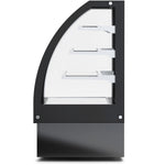 Curved Glass Cake Display Showcase 1500mm 3 Shelves Black - HL1500S3BLACK