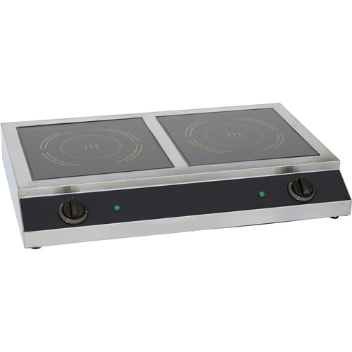 Commercial Electric Infrared Ceramic glass Cooker 2 zones 3.6kW - HP3600