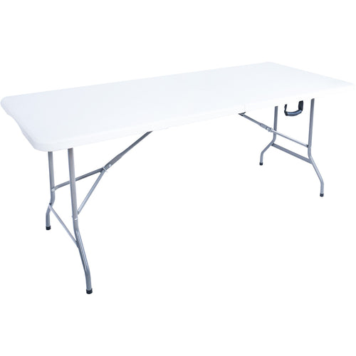 Folding Banquet Catering Table 6ft White 1800x740x735mm - HQXZ180