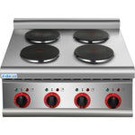 Commercial Electric boiling top 4 plates 8kW - HRQ605E