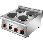 Commercial Electric boiling top 4 plates 8kW - HRQ605E