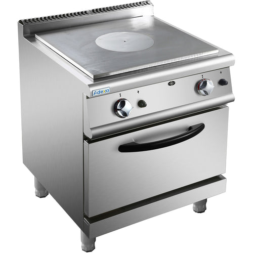 Gas Solid Top with Gas Oven 10kW+5.8kW 700mm Depth - HRQ711