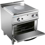 Gas Solid Top with Gas Oven 10kW+5.8kW 700mm Depth - HRQ711