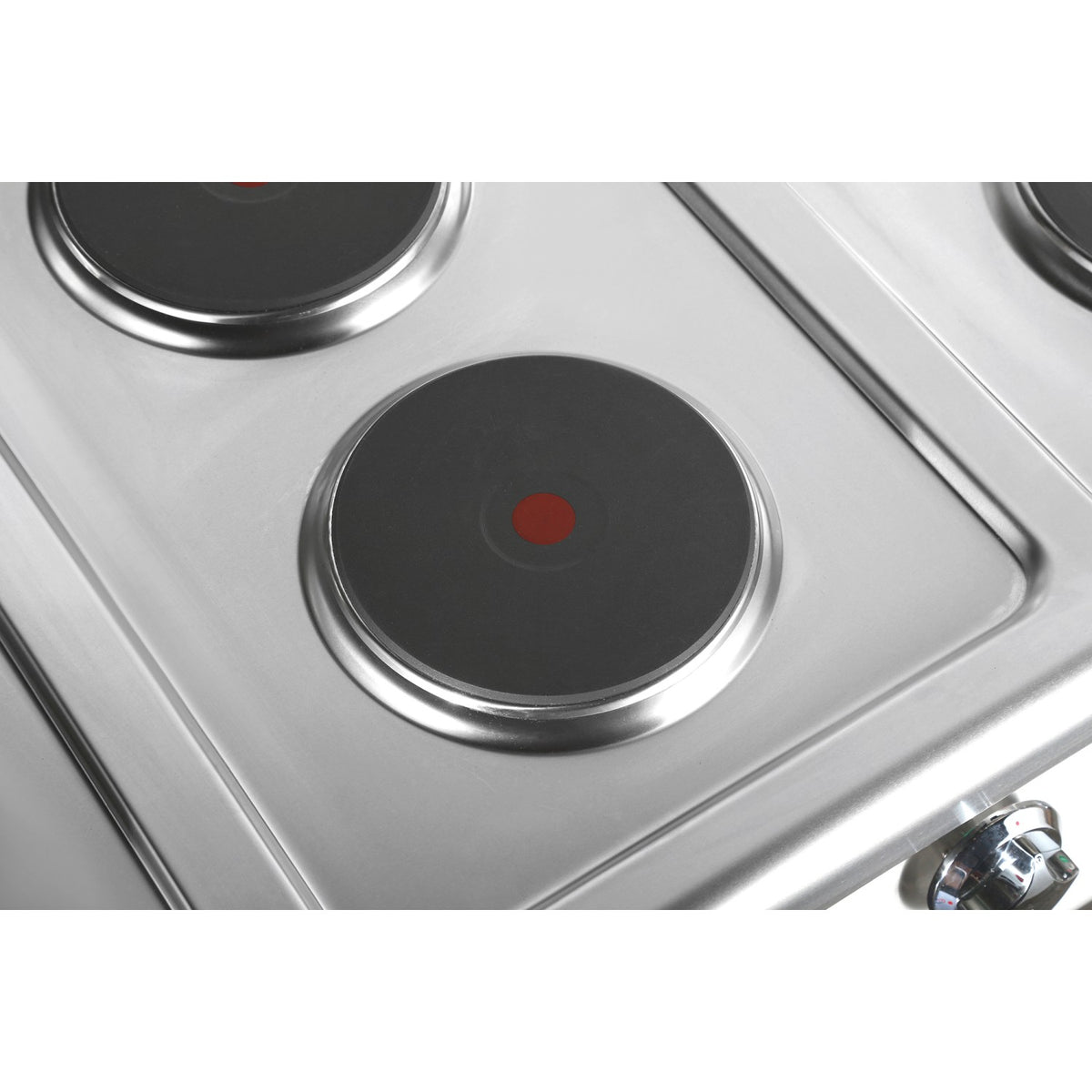 Commercial Electric Cooker 6 Burners (6x2000W) with Electric Oven (4800W) 1050x700x920xmm 380V - HRQ762A