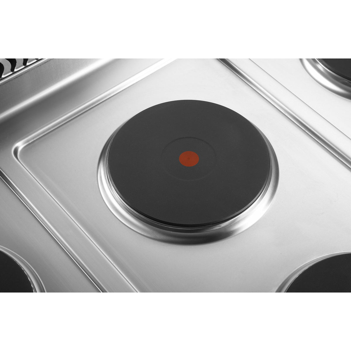 Commercial Electric Cooker 4 Burners with Electric Oven 10.4kW+4.8kW 900mm Depth - HRQ912A