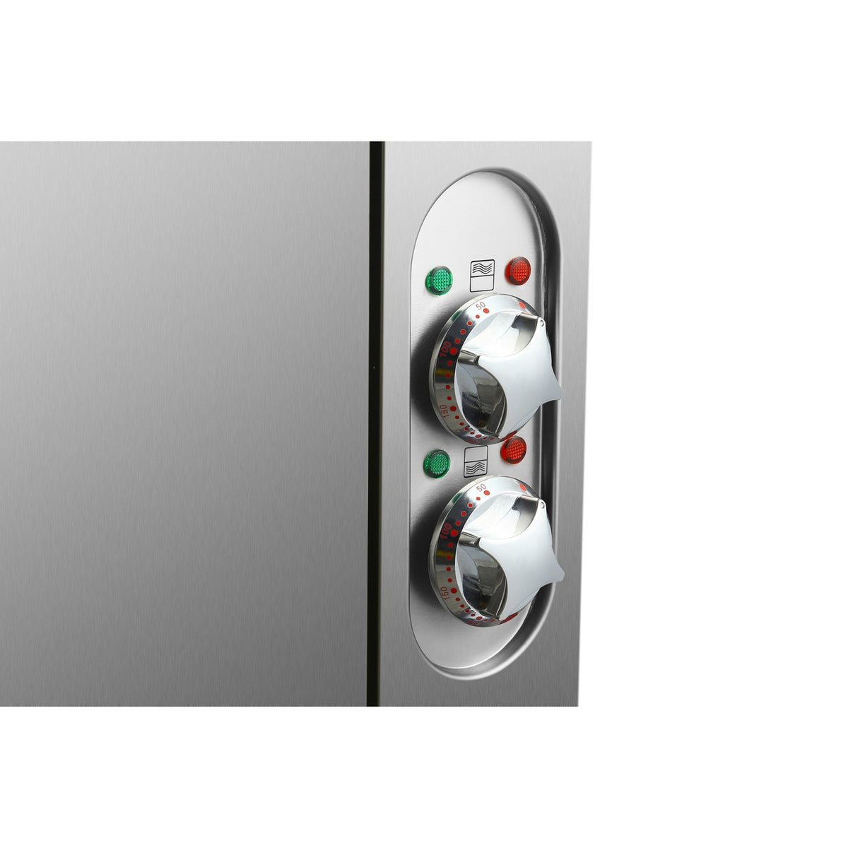 Commercial Electric Cooker 4 Burners with Electric Oven 10.4kW+4.8kW 900mm Depth - HRQ912A