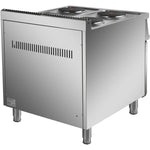 Commercial Electric Cooker 4 Burners with Cabinet Base 10.4kW 900mm Depth - HRQ912