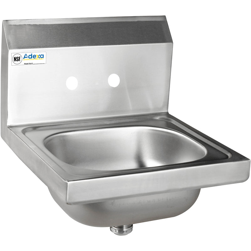 Wall mounted Hand Sink Wall mounted faucet Stainless steel - HS12