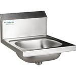 Wall mounted Hand Sink Deck mounted faucet Stainless steel - HS15DH