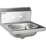 Wall mounted Hand Sink Wall mounted faucet Stainless steel - HS17