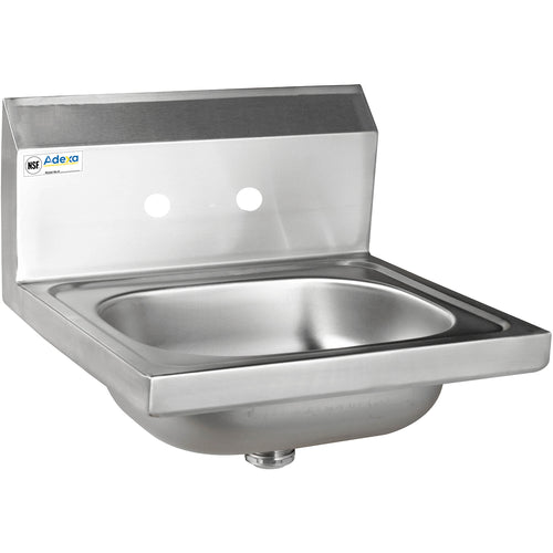 Wall mounted Hand Sink Wall mounted faucet Stainless steel - HS17