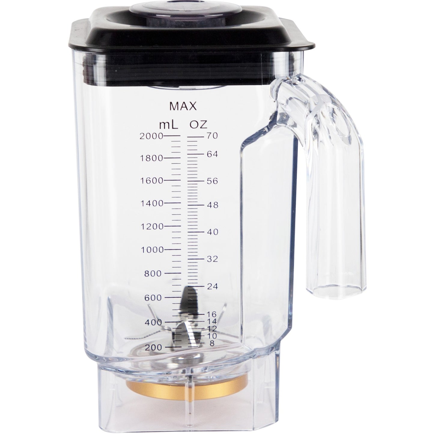 Commercial Heavy Duty Blender with Sound Cover 2L Jar Touch Screen Control 3HP Motor 230x265x465mm - HS8005NEW