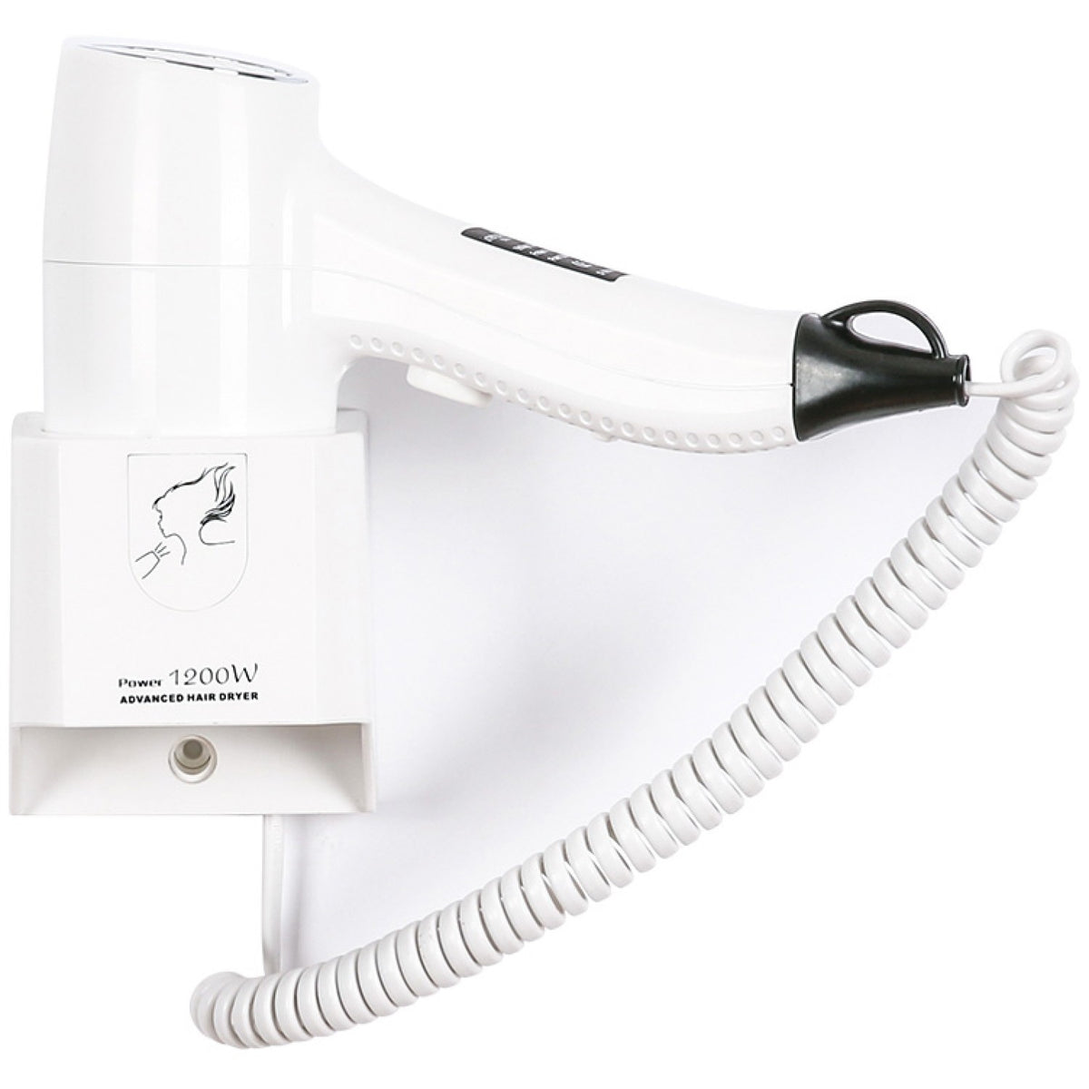 Commercial Wall Mounted Hair Dryer 1.2kW - HSDD90291