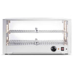 2 Tier Heated Display Case 80 Litres Countertop - HW80