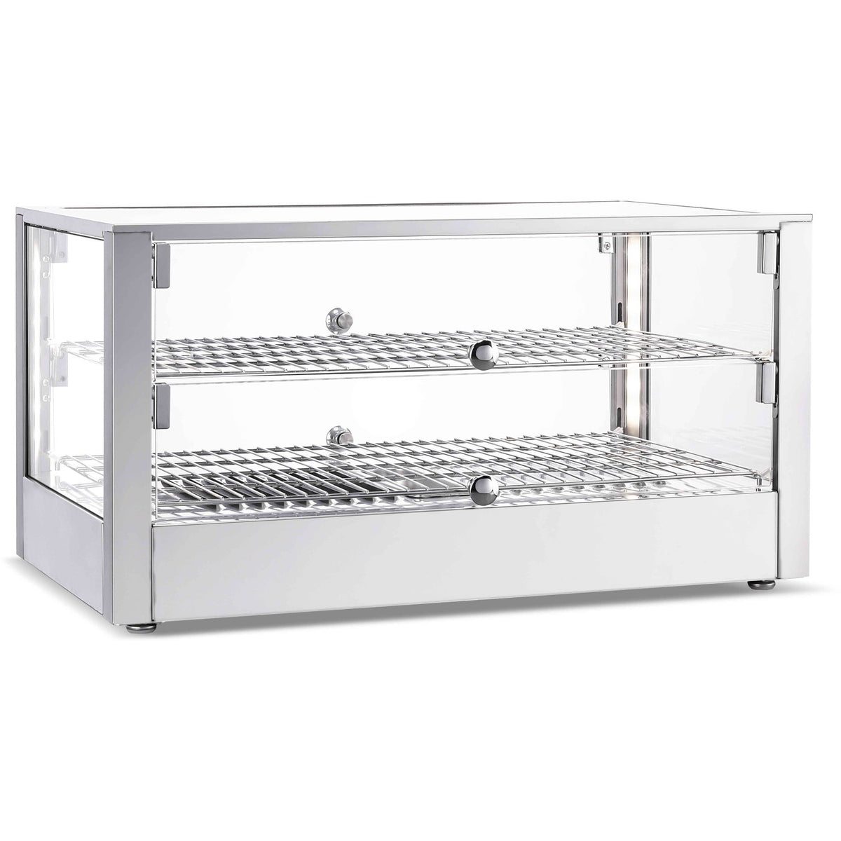 2 Tier Heated Display Case 80 Litres Countertop - HW80
