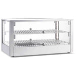 2 Tier Heated Display Case 80 Litres Countertop - HW80