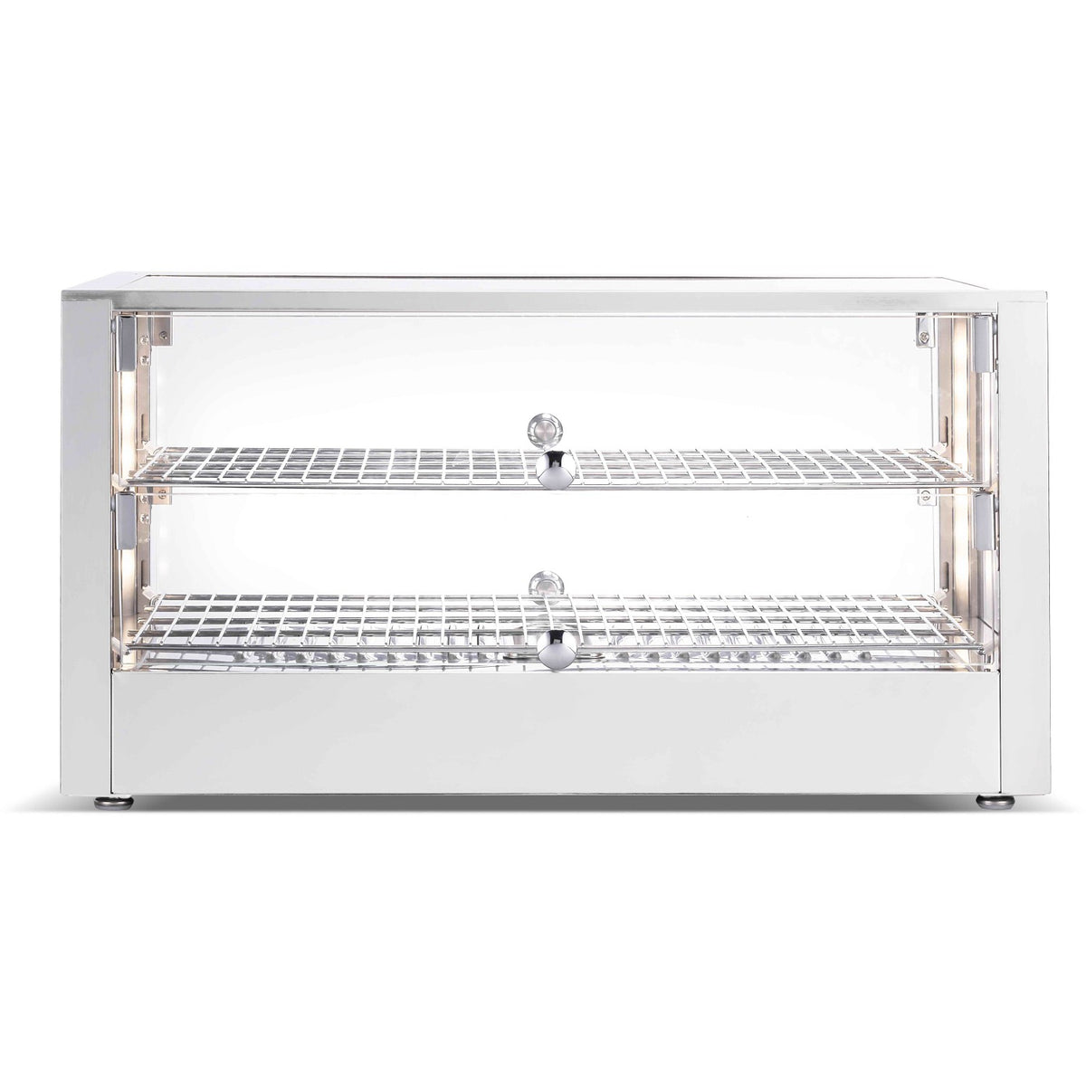 2 Tier Heated Display Case 80 Litres Countertop - HW80