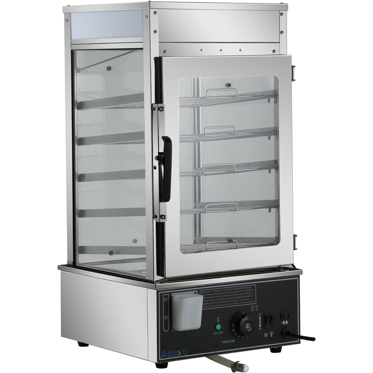 Commercial Bun & Dumpling Steamer Countertop 5 Tier - HW500H