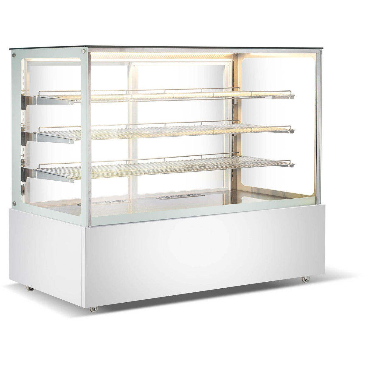 Commercial Heated Display Cabinet 925 Litres White - HW571WHITE