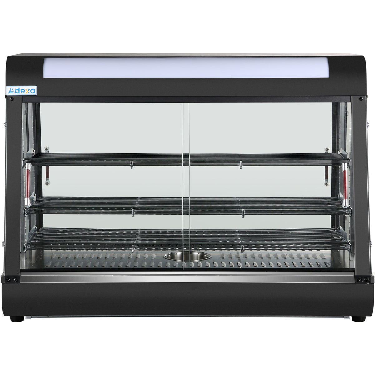 Commercial Heated showcase food warmer 1200mm Width Countertop - HW603
