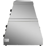 Commercial Two-Tier Heated Showcase Food and Chicken Warmer 1500x760x860mm Countertop Dry Heat and Wet Heat - HW6P